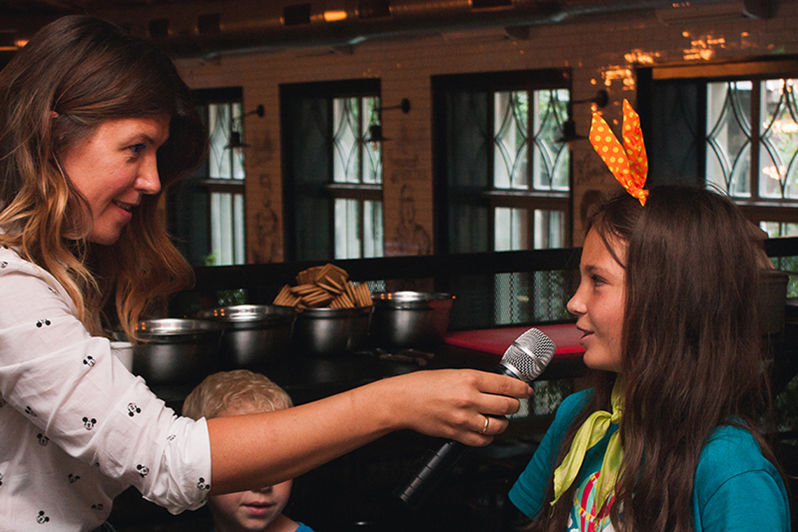 Kids at the lesson. Сooking class with chef in Odessa