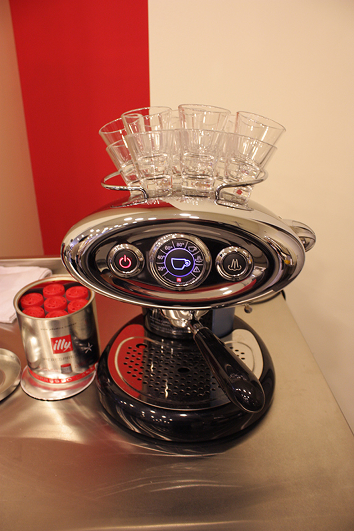 Coffee machine. Course "French Regional Cuisine". Сooking school "My Odessa Cuisine".