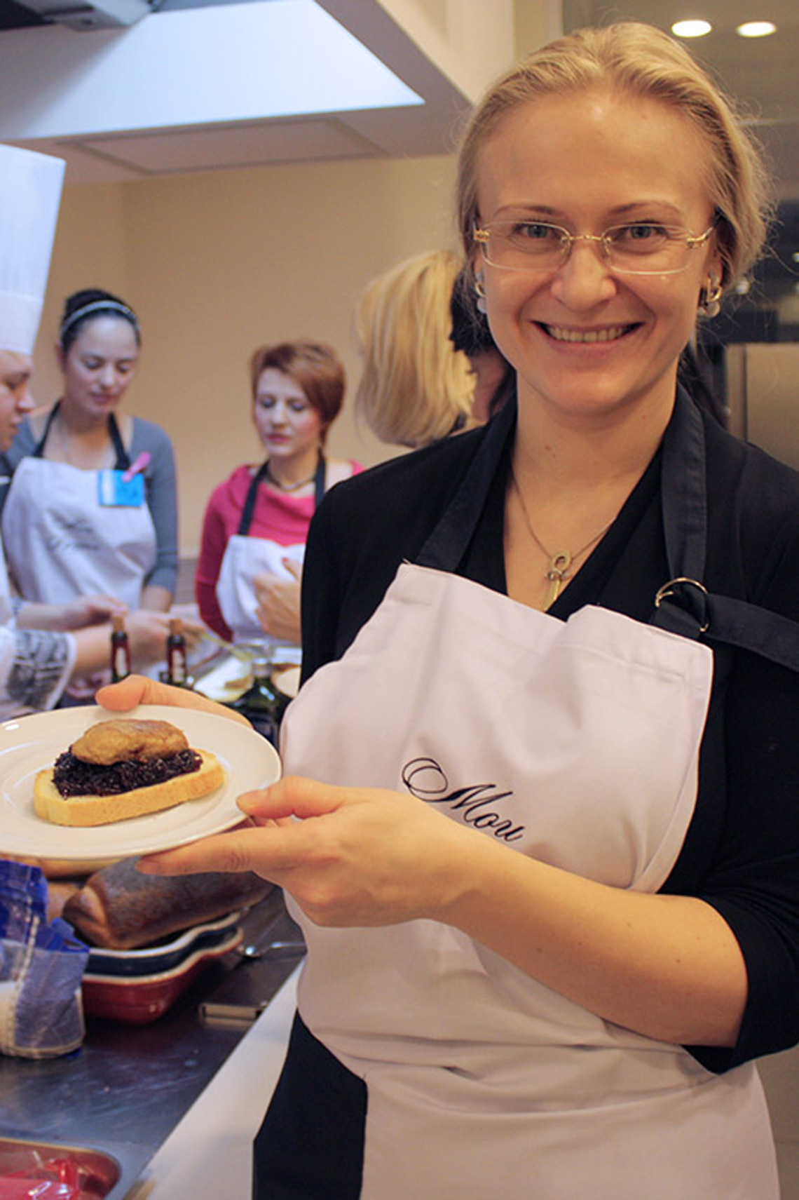 Canapes. Course "French Regional Cuisine". Сooking school "My Odessa Cuisine".
