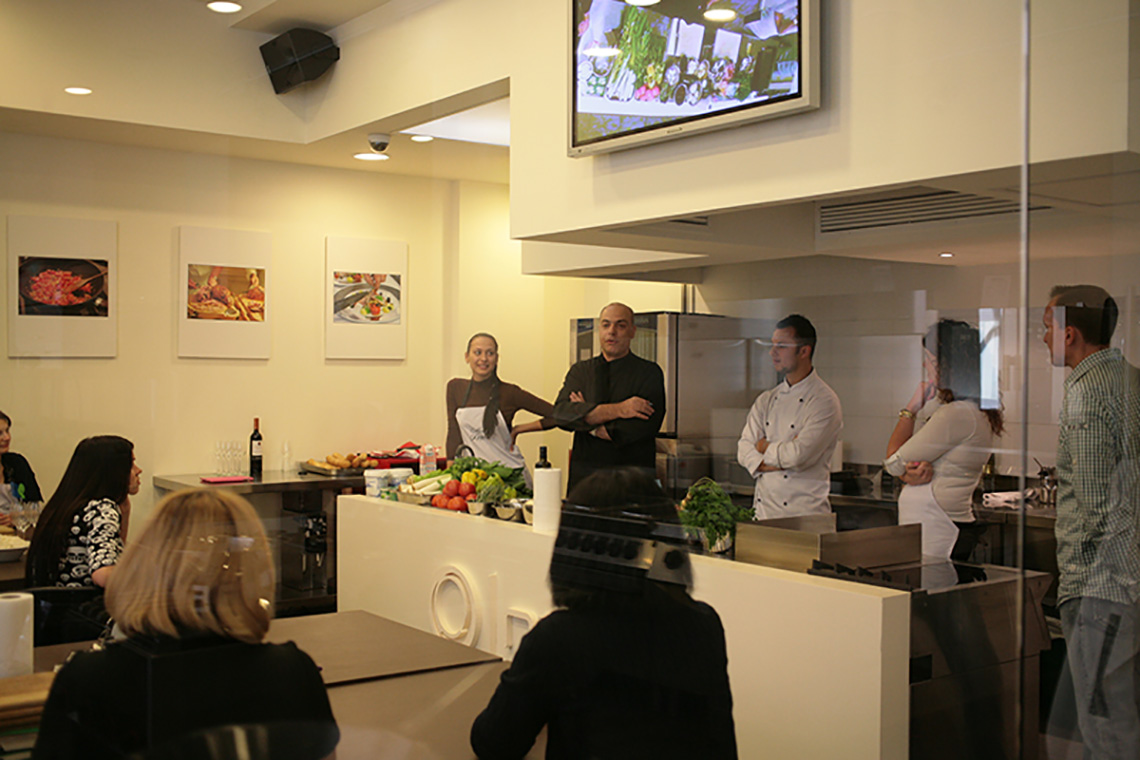 Lesson "Greek Cuisine". Cooking school in Ukraine.
