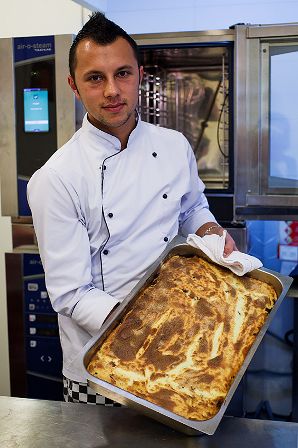 Chef Stefoglo. Greek cuisine dishes. Cooking school in Ukraine.