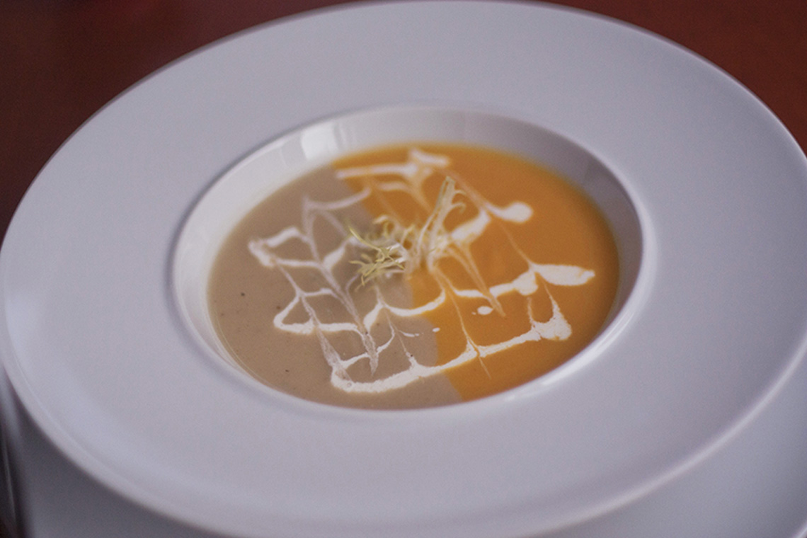 Irish soup. Lesson "Irish Cuisine". Cooking school in Ukraine.