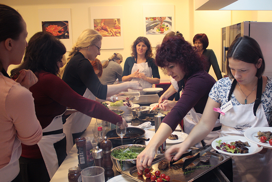 Lesson "Irish Cuisine". Cooking school in Ukraine.