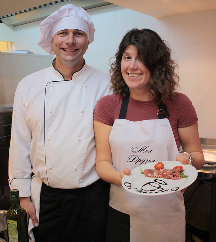 Veal carpaccio. Easy recipes and cooking tips in culinary blog