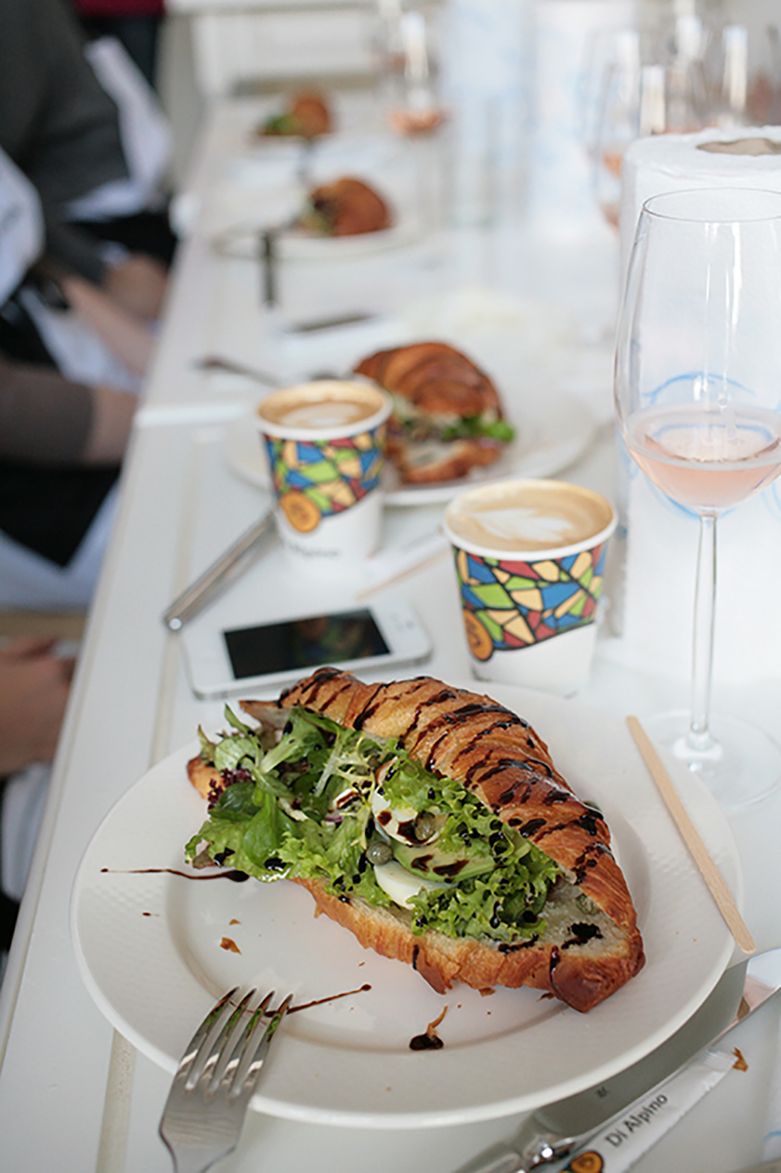 Salad. Course "Culinary Traditions of Northern Italy". Cooking school in Ukraine.