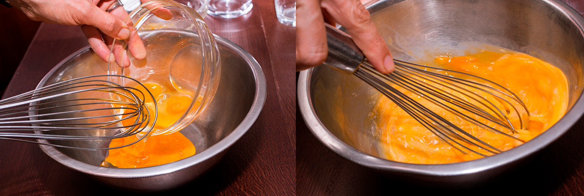 Add syrup