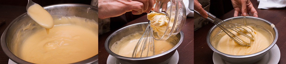 Add butter