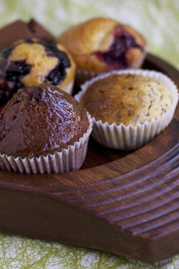Chocolate muffins. Best famous recipes in cooking at home blog