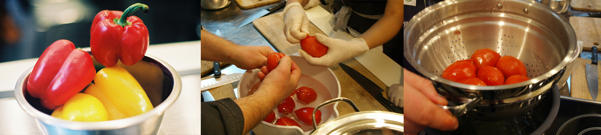 Prepare tomatoes