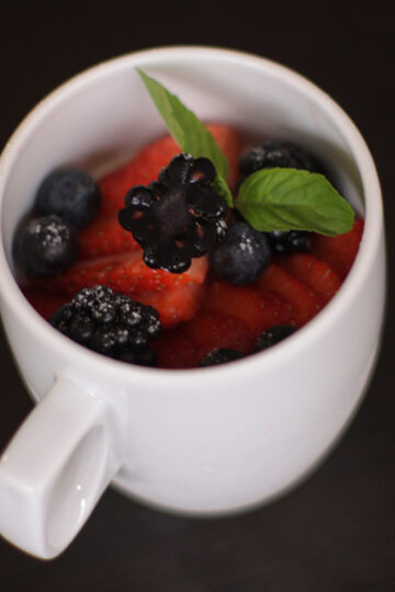 Panna cotta. Food recipes with photos and instructions.