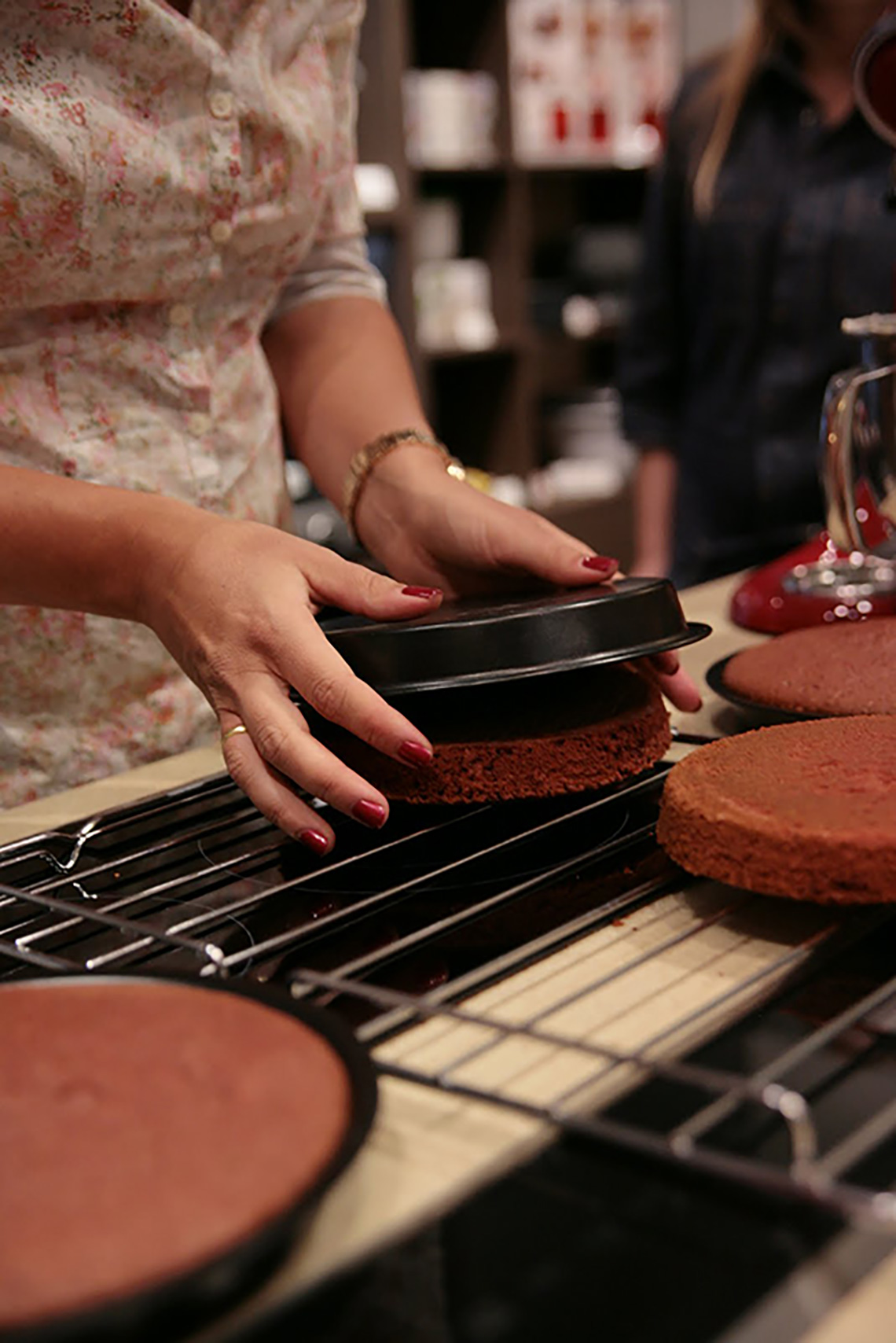 Lesson Red Velvet Cake. Cooking class at “My Friends” cooking school in Odessa.