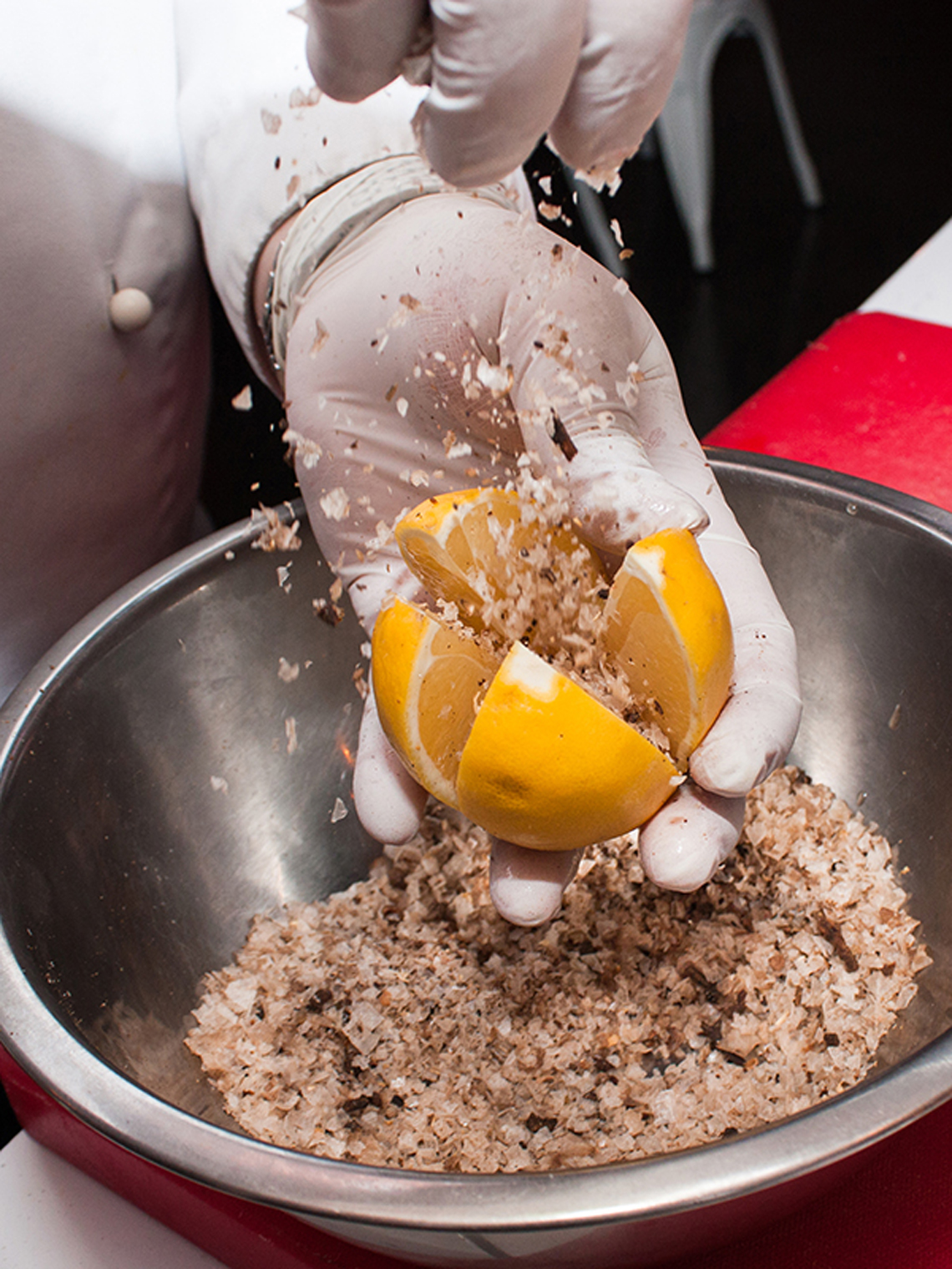 Lemon. Christmas Charity Lesson. Сooking class with chef in Odessa