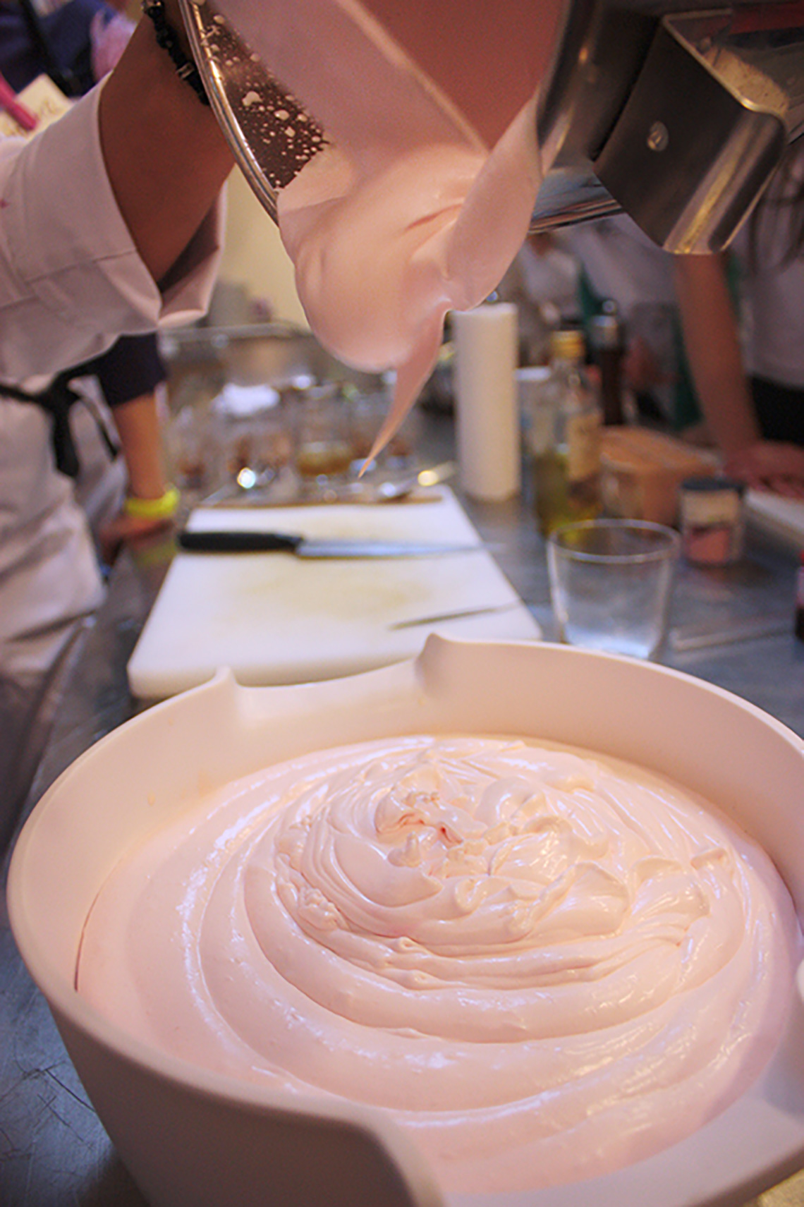 Lesson in honour to International Women's Day. Cooking school in Ukraine.