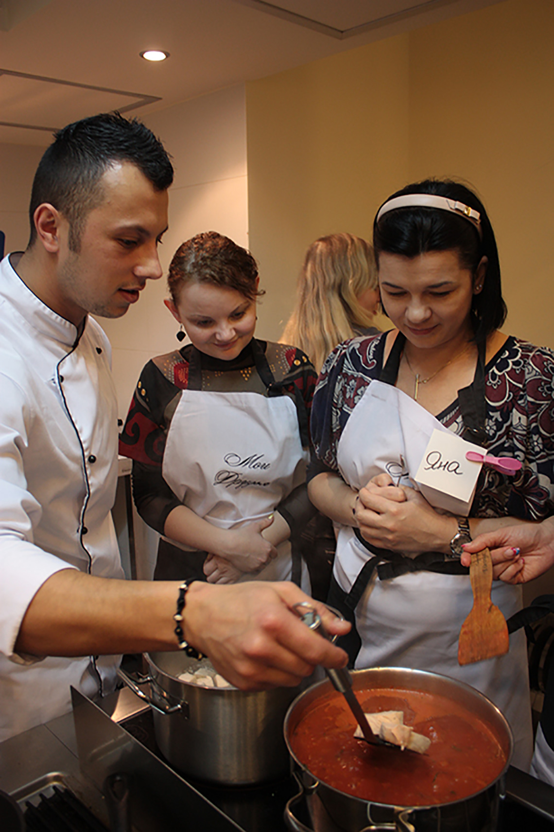 Famous Soups from Three Continents. Cooking school in Ukraine.