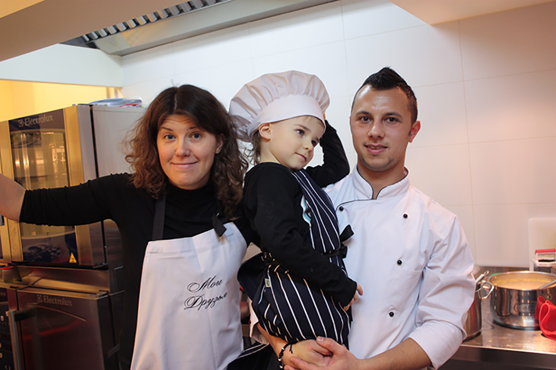 Famous Soups from Three Continents. Cooking school in Ukraine.
