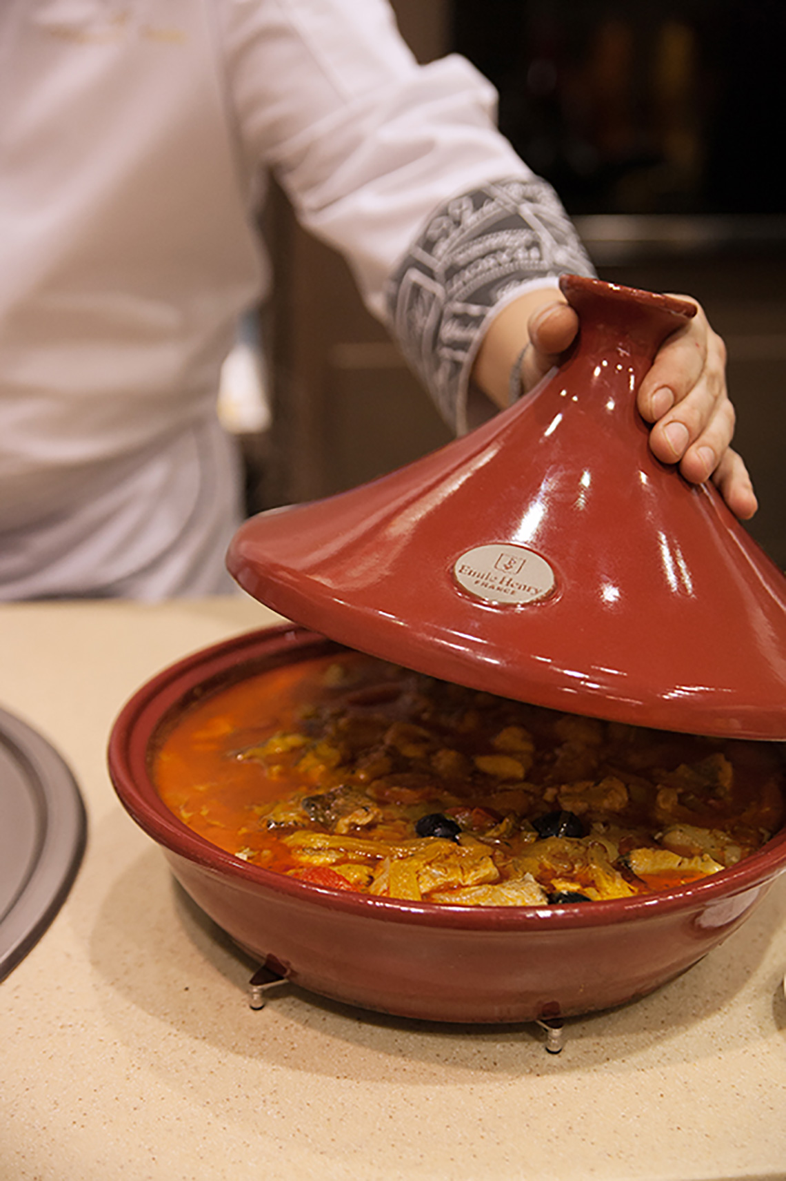 Tajine Emile Henry. Cooking classes in Ukraine.