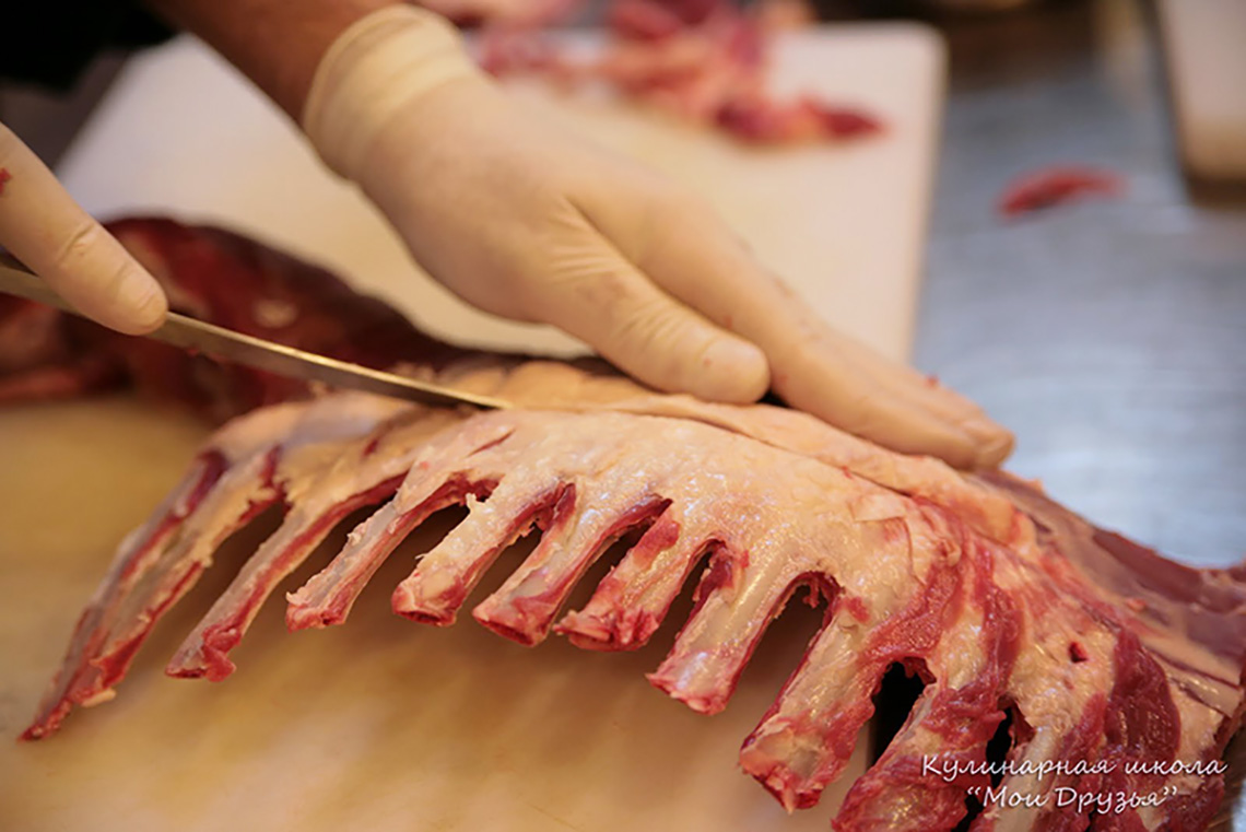Meat. Team Building for Sigma Ukraine. Cooking classes in Ukraine.