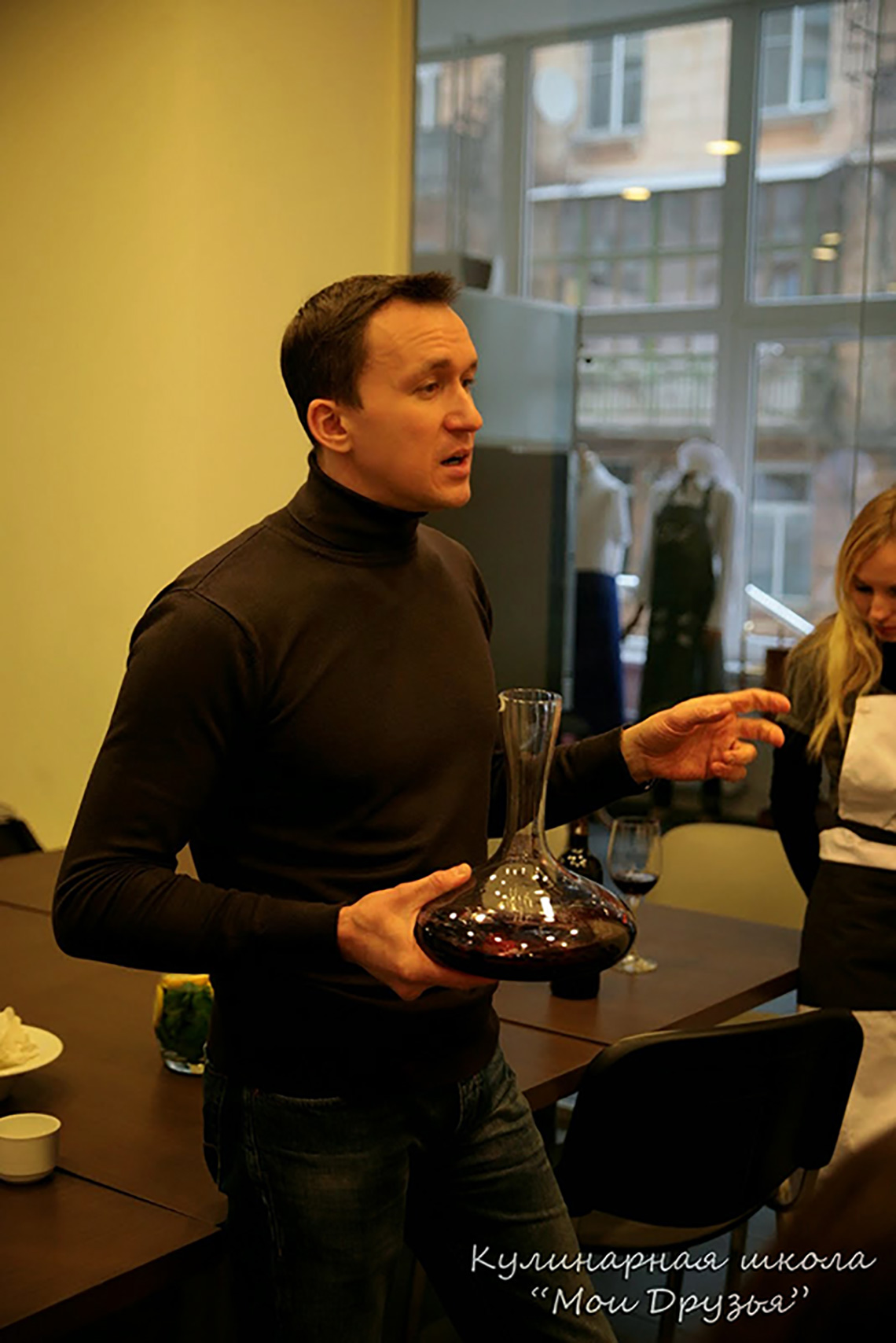 Sommelier Vidoborenko. Team Building for Sigma Ukraine. Cooking classes in Ukraine.