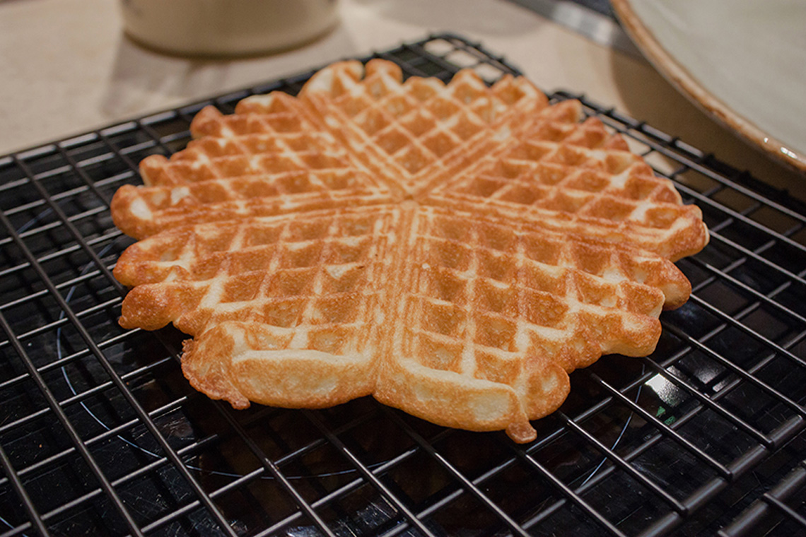Belgian Waffles. Сooking class with chef in Odessa