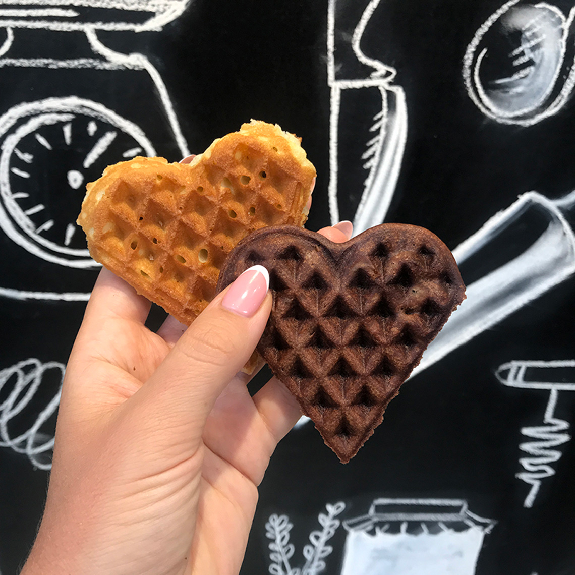 Belgian waffles. Сooking class with chef in Odessa