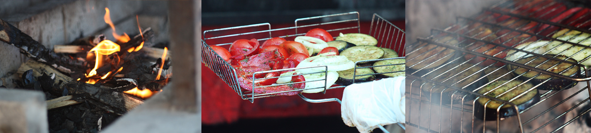 Grill vegetables