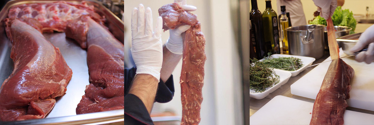 Clear the meat