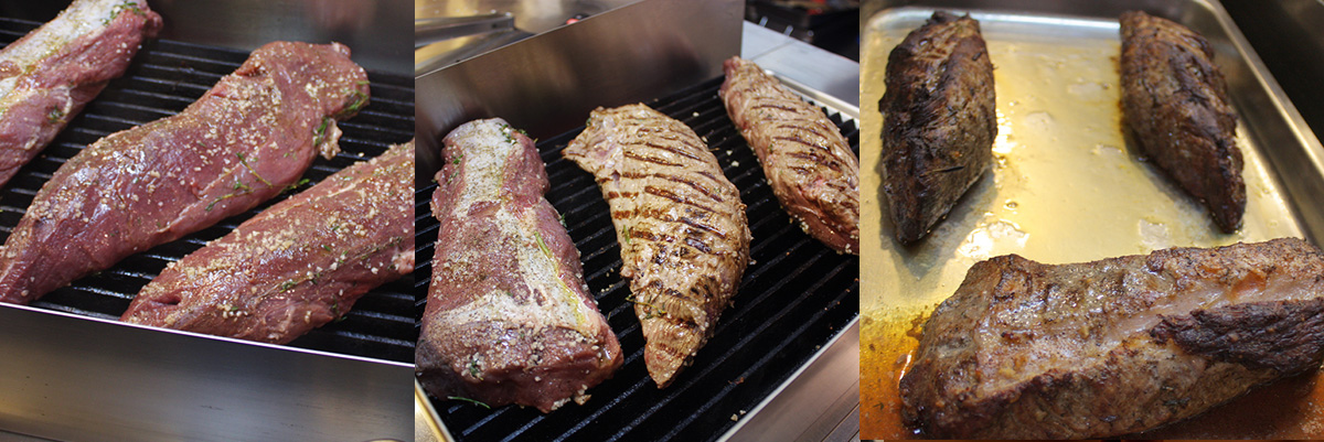 Grill meat