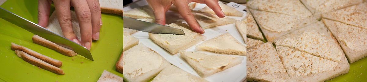 Cut bread