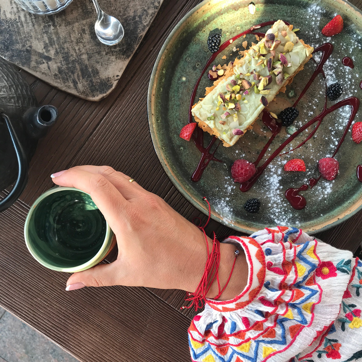 Sweeties and berries. Maria Kalenska food blog