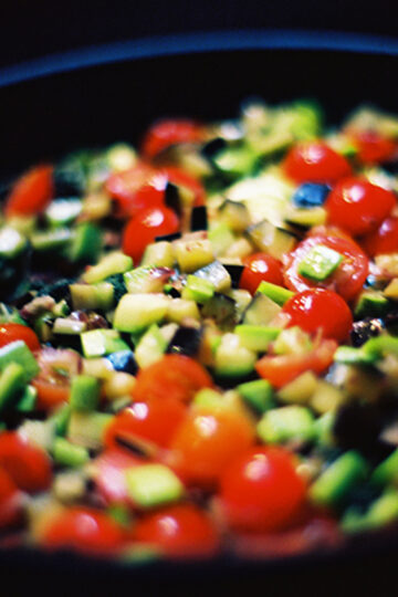 Vegetable sauté. Food recipes with photos and instructions.