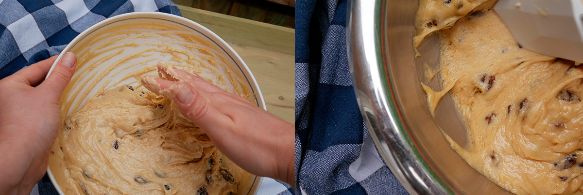 Prepare dough
