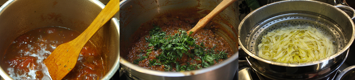 Cook pasta