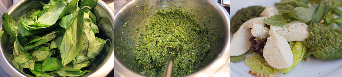 Add fresh basil
