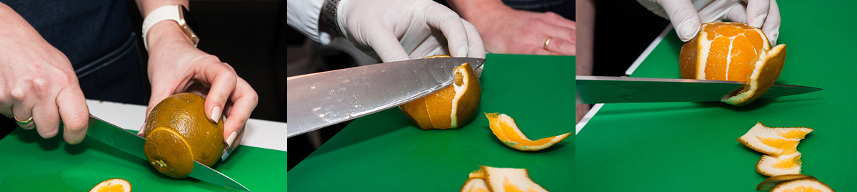 Peel fruits