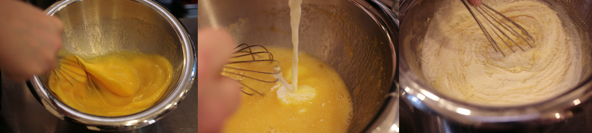 Dough for Revani cake. Best cooking recipes with step-by-step photos.