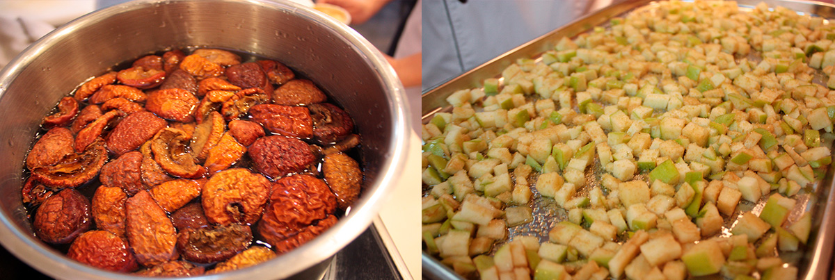 Bake apples