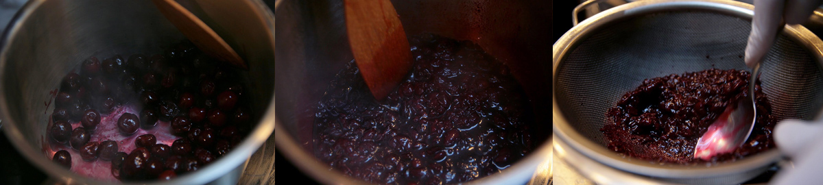 Cook sauce for salad