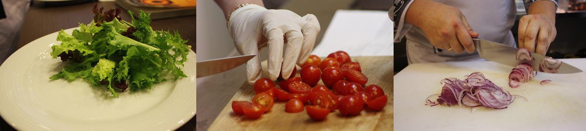 Prepare vegetables