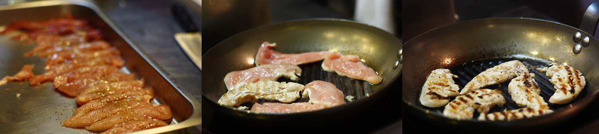 Fry chicken