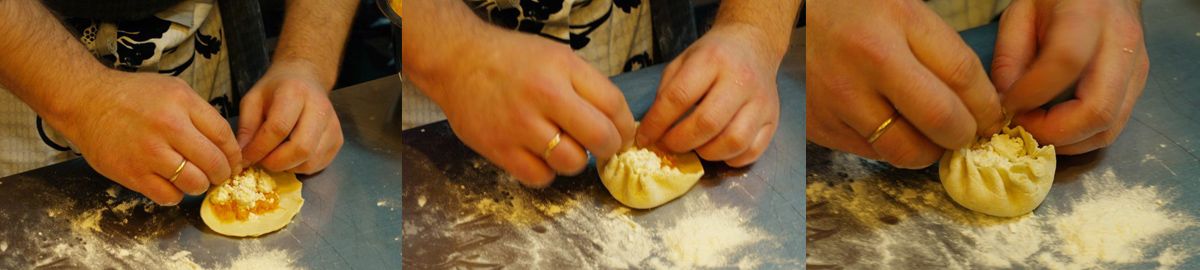 Making samsa