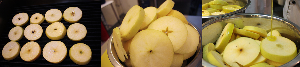 Cook apples