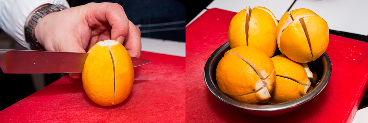 Cut lemons