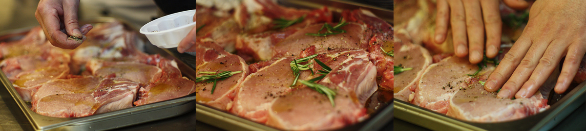 Marinate meat