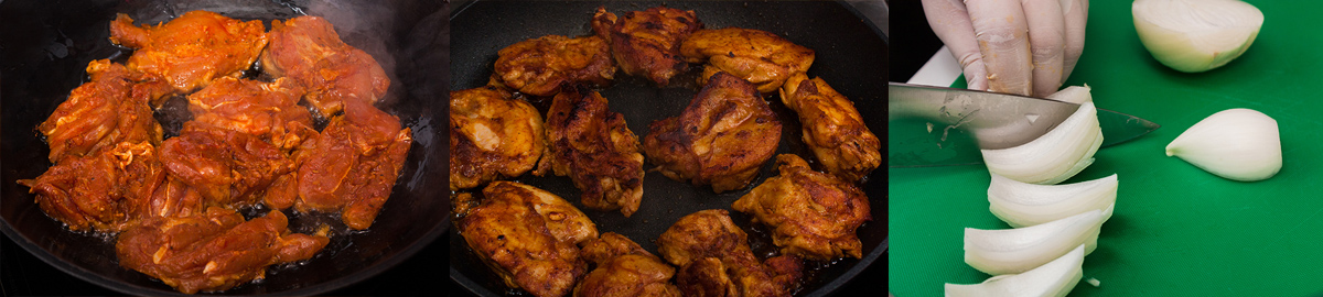 Fry chicken