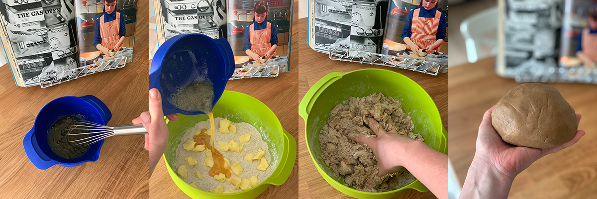 Dough for Lady Brunner's gingerbread. Delicious recipes from famous chefs.