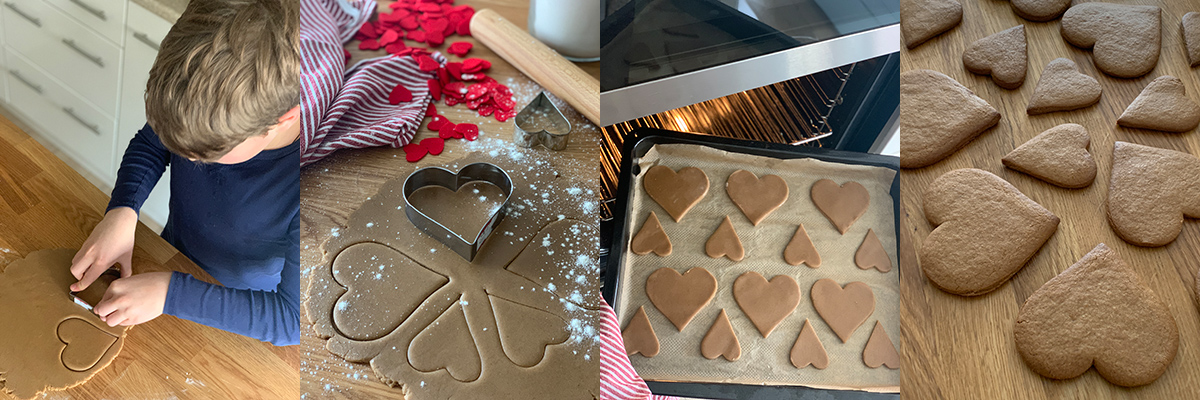 Cut the gingerbread. Delicious recipes from famous chefs.