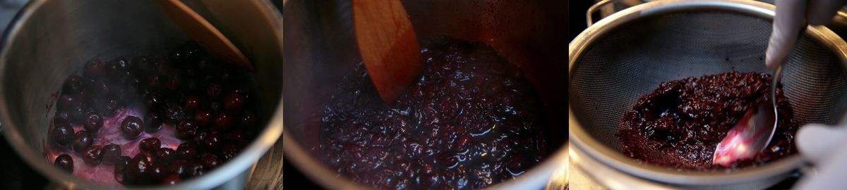 Cook sauce. Veal medallions with cherry sauce. Recipes and tips for easy cooking.