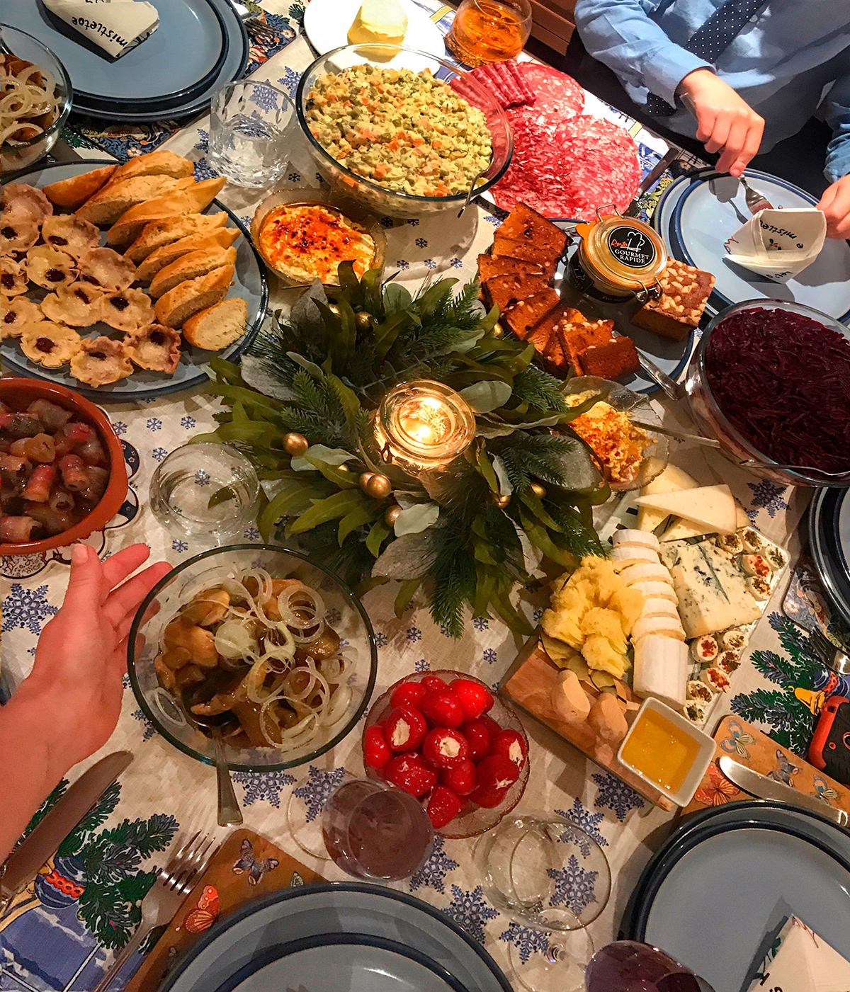 Christmas dishes. Maria Kalenska food blog