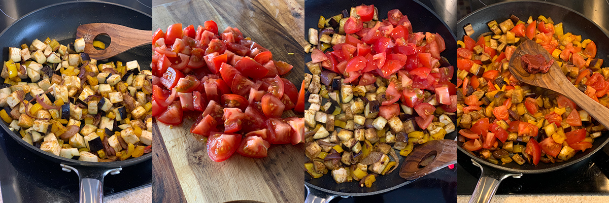 Cook vegetables. Worldwide Shakshuka. Tasty recipes online from famous chefs.