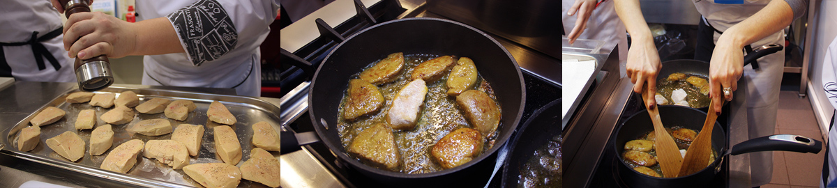 Prepare foie gras